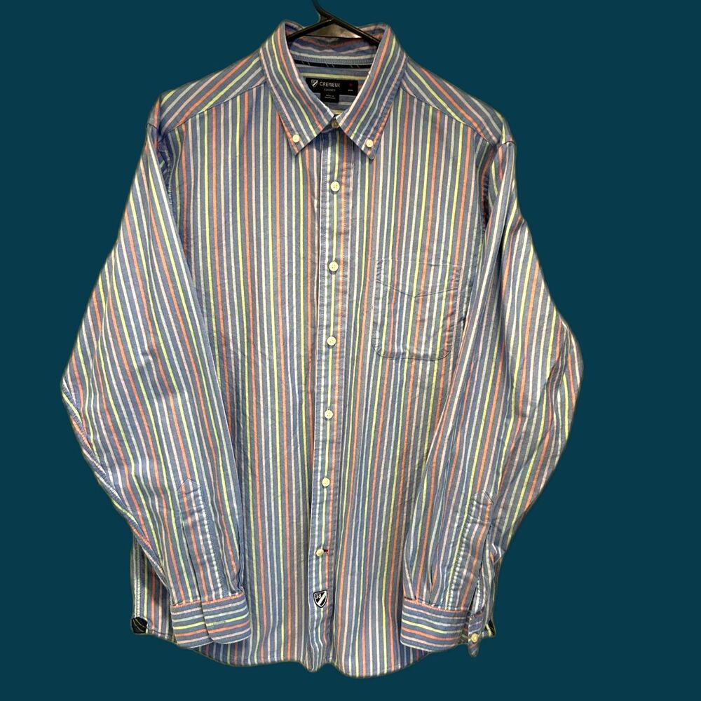Daniel Cremieux 100% Cotton Button Down Shirt - Size Medium